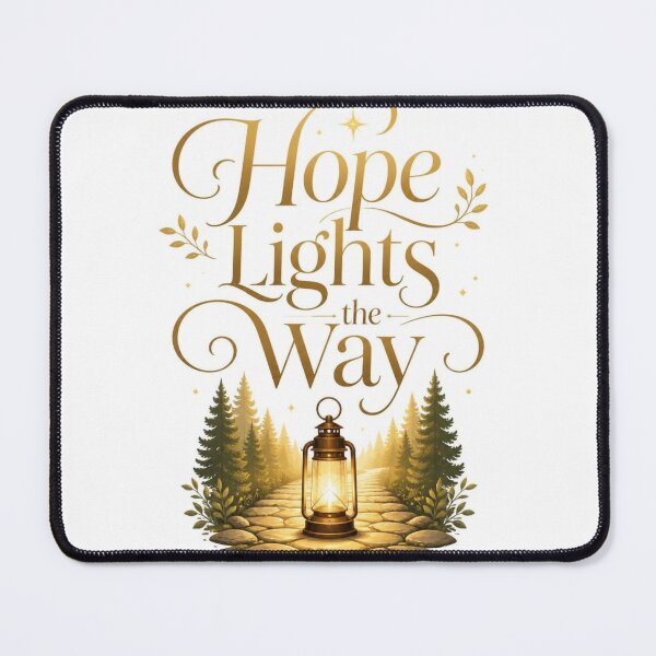 Item preview, Hope Lights the Way Inspirational Christian Design for Faith and Guidance designed and sold by Paltooproducts.