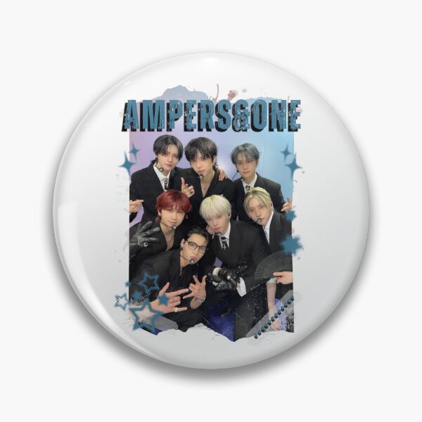Item preview, AMPERS&ONEe Global KPOP Boy Group Black and White Collage Digital Art Portrait designed and sold by AJUNICE STUDIO.