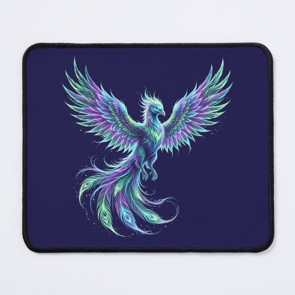 Item preview, Aurora Phoenix Fantasy Illustration designed and sold by TheOctopusArt.