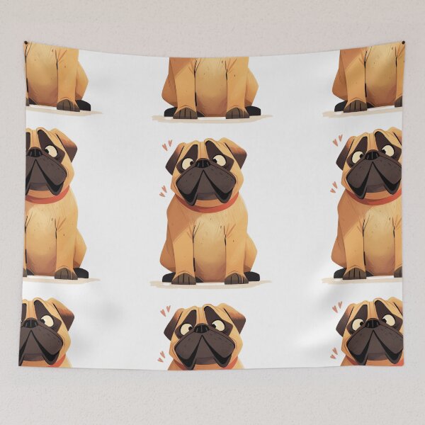 Item preview, Cute Bullmastiff puppy dog designed and sold by MendaciousMina.