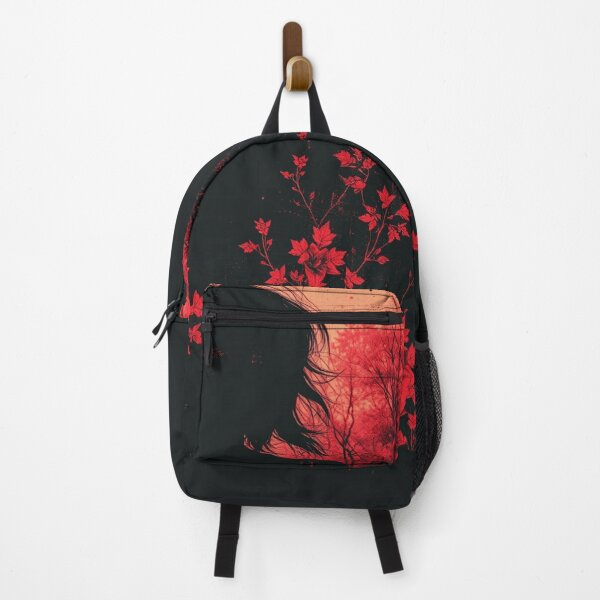 Item preview, Gothic Red Forest Silhouette Art designed and sold by ERODED SELF.