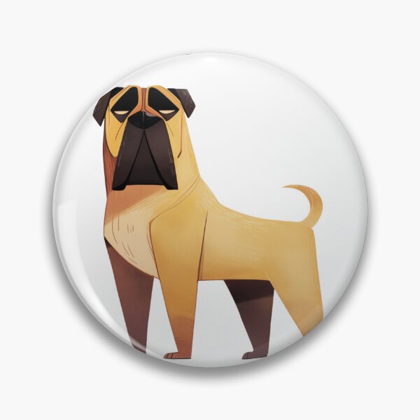 Item preview, Cute Bullmastiff puppy dog designed and sold by MendaciousMina.