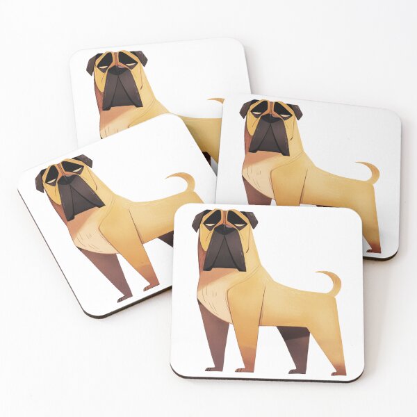 Item preview, Cute Bullmastiff puppy dog designed and sold by MendaciousMina.