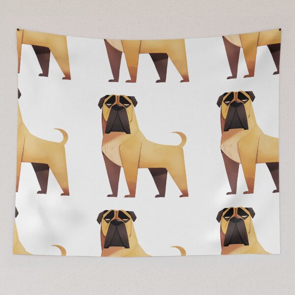 Item preview, Cute Bullmastiff puppy dog designed and sold by MendaciousMina.