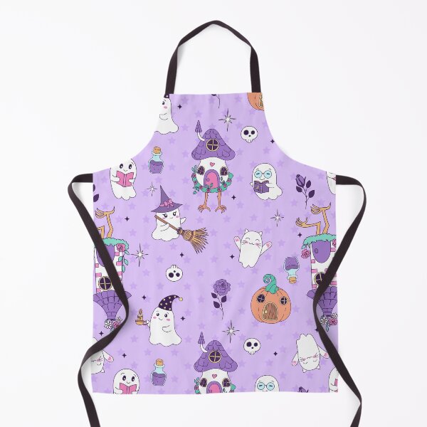 Item preview, whimsical purple halloween spooky ghost creepy designed and sold by Gossip Rag.