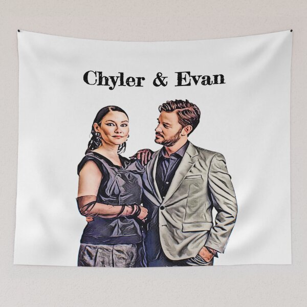 Item preview, Chyler Leigh and Evan Williams designed and sold by Joy Michelle's Art Shop.