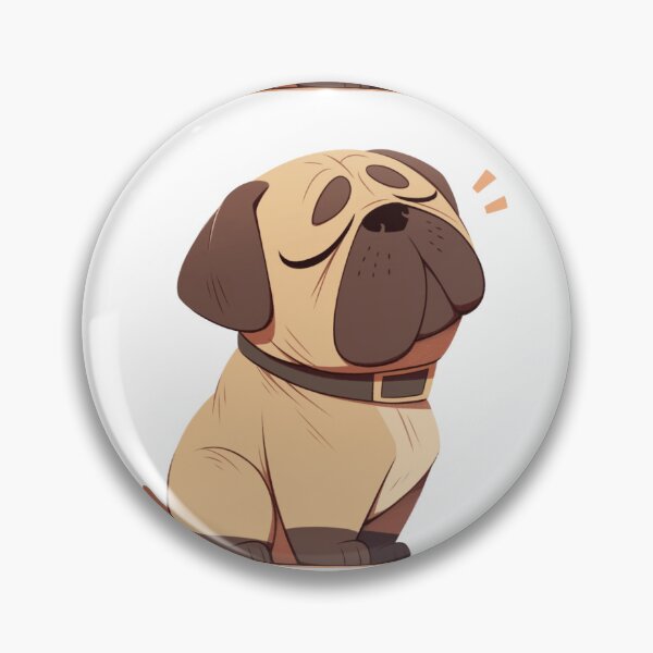 Item preview, Cute Bullmastiff puppy dog designed and sold by MendaciousMina.