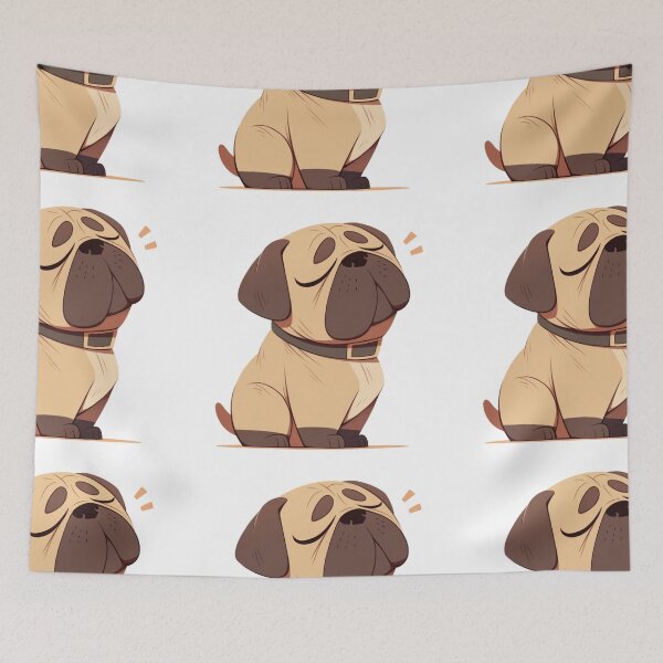Item preview, Cute Bullmastiff puppy dog designed and sold by MendaciousMina.