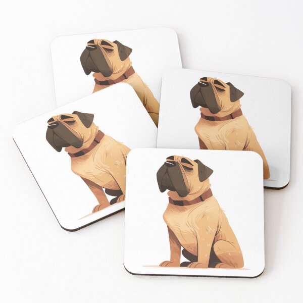 Item preview, Cute Bullmastiff puppy dog designed and sold by MendaciousMina.