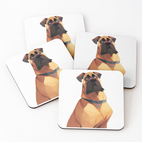 Item preview, Cute Bullmastiff puppy dog designed and sold by MendaciousMina.