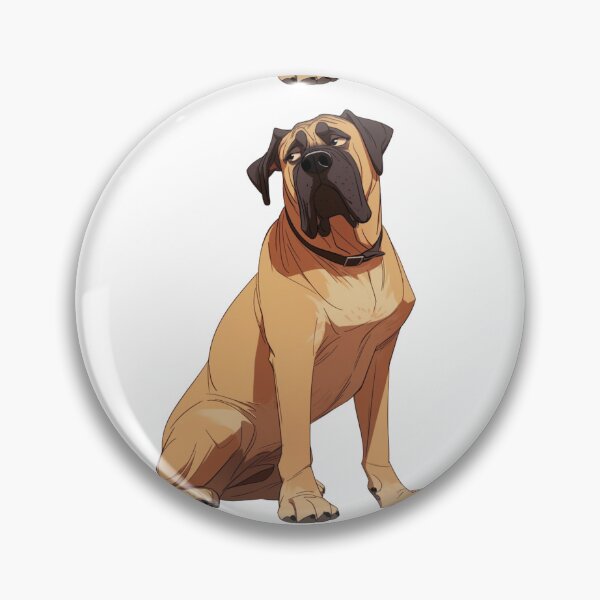 Item preview, Cute Bullmastiff puppy dog designed and sold by MendaciousMina.