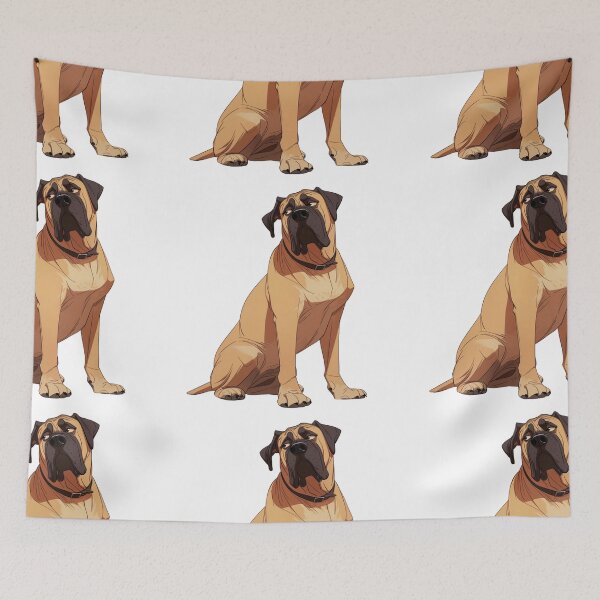 Item preview, Cute Bullmastiff puppy dog designed and sold by MendaciousMina.