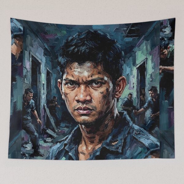 Item preview,  Action Martial Arts Fine Art Tribute designed and sold by Art's Diner.