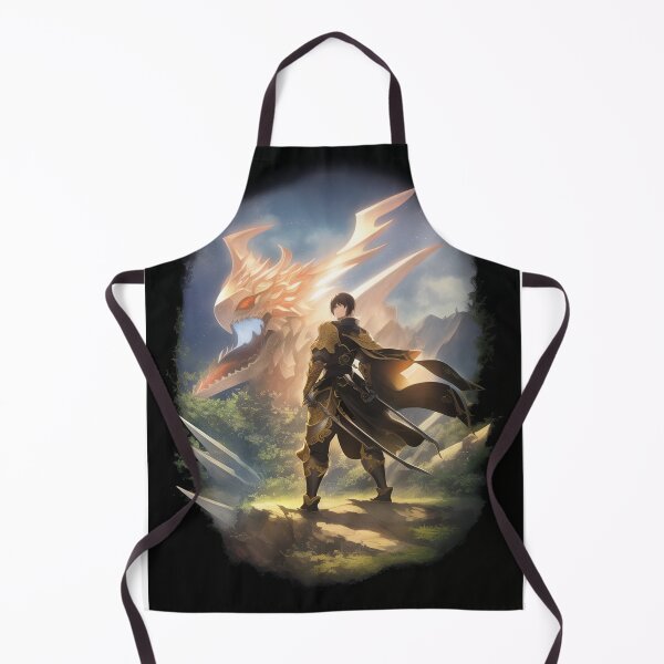 Item preview, Digital Art - Fantastic Warrior, Anime Illustration and Mythical Creature designed and sold by AnimeShin.
