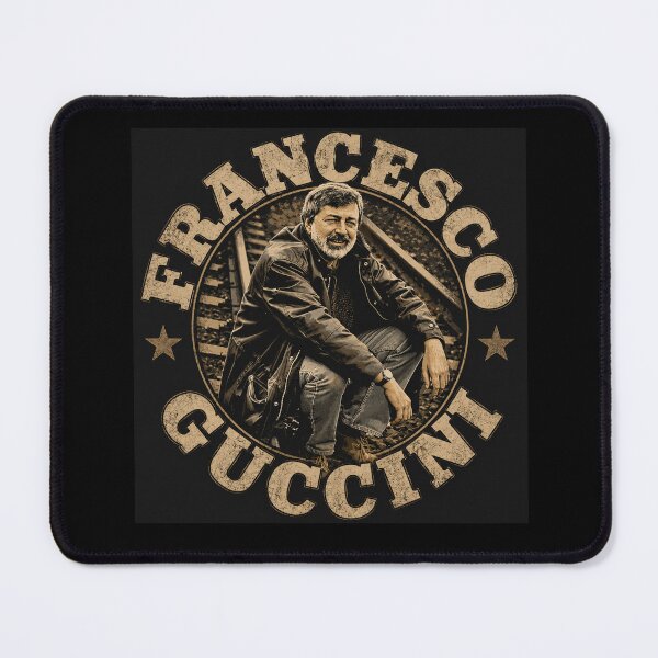 Item preview, Francesco Guccini Vintage Badge – Retro Italian Singer Railway Graphic designed and sold by Eddy048.