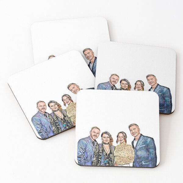 Artikelvorschau, Die Rookie-Besetzung – Shawn, Alyssa, Melissa und Eric entworfen und verkauft von Joy Michelle's Art Shop.