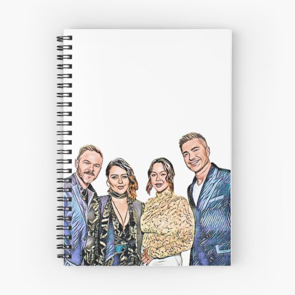 Item preview, The Rookie Cast - Shawn, Alyssa, Melissa and Eric designed and sold by Joy Michelle's Art Shop.