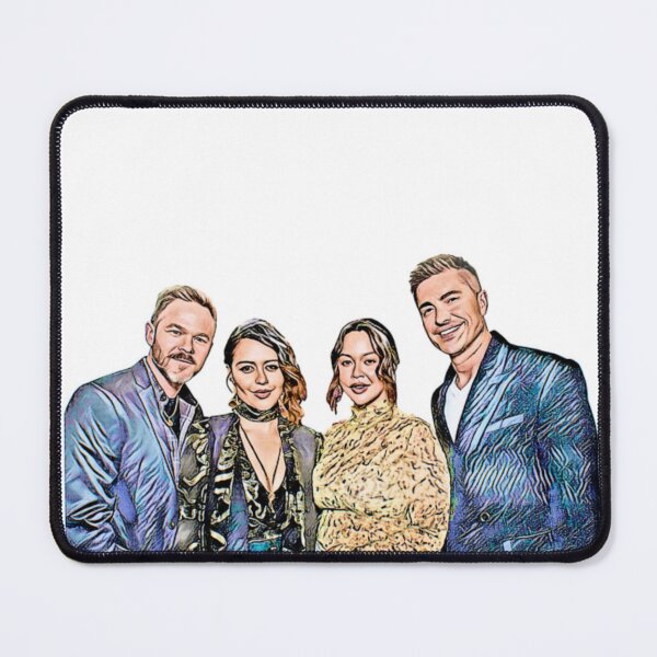 Item preview, The Rookie Cast - Shawn, Alyssa, Melissa and Eric designed and sold by Joy Michelle's Art Shop.