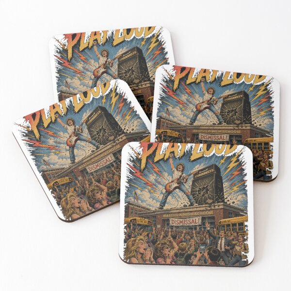 Item preview, Play Loud: High School Guitar Rebellion designed and sold by SkyrishStudios.