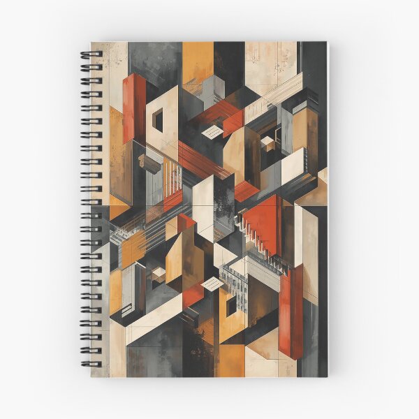Item preview, Bauhaus Style Architecture Abstract 2 – Mid Century Modern designed and sold by MarvinStudios.