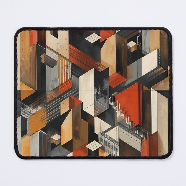Item preview, Bauhaus Style Architecture Abstract 2 – Mid Century Modern designed and sold by MarvinStudios.