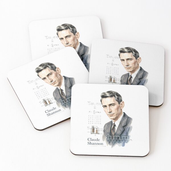 Artikelvorschau, Claude Shannon entworfen und verkauft von Sarcastic designs.