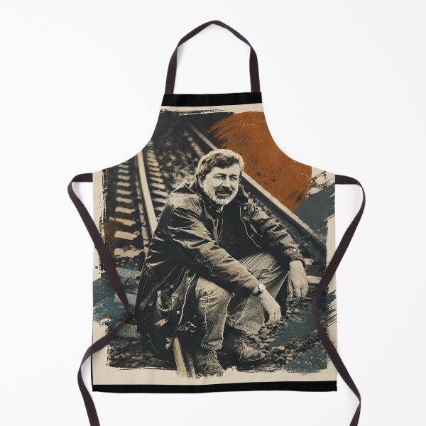 Item preview, Francesco Guccini Vintage Railway Portrait – Retro Italian Singer Graphic designed and sold by Eddy048.