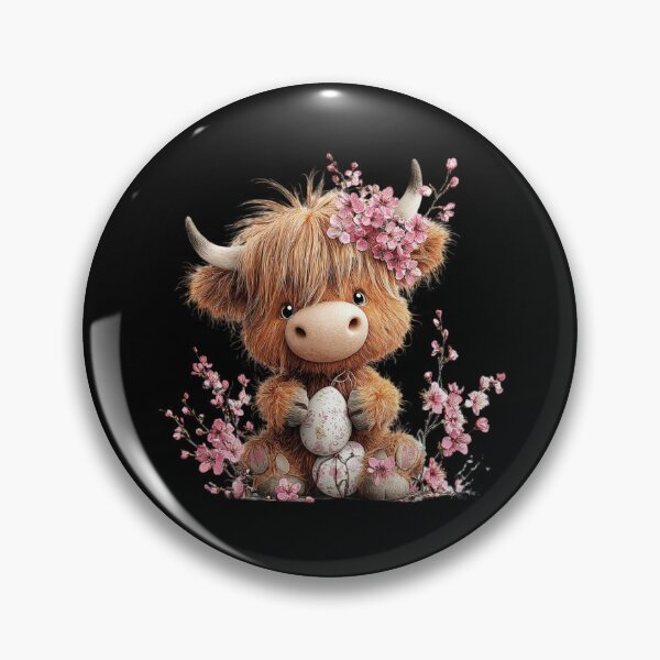 Item preview, Adorable Calf with Cherry Blossoms designed and sold by perijun.