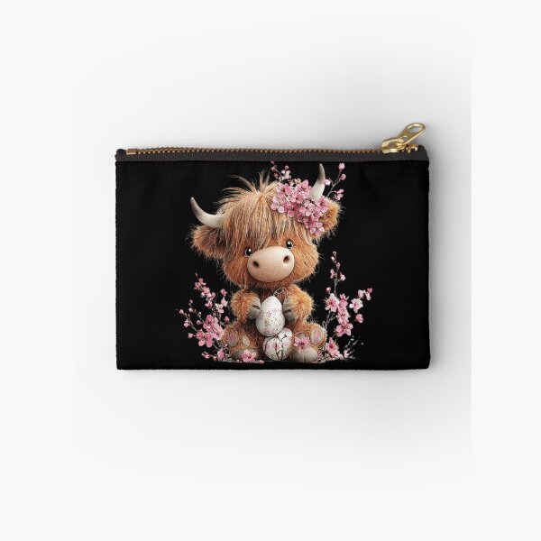 Item preview, Adorable Calf with Cherry Blossoms designed and sold by perijun.