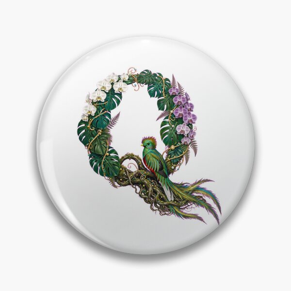 Item preview, Letter Q - The Sacred Bird of the Gods designed and sold by FantasyPearl.