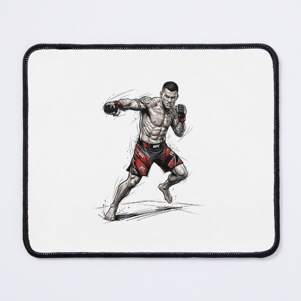Item preview, MMA Fighter Punching Dynamic Illustration - UFC Martial Arts Art designed and sold by annaarthk.