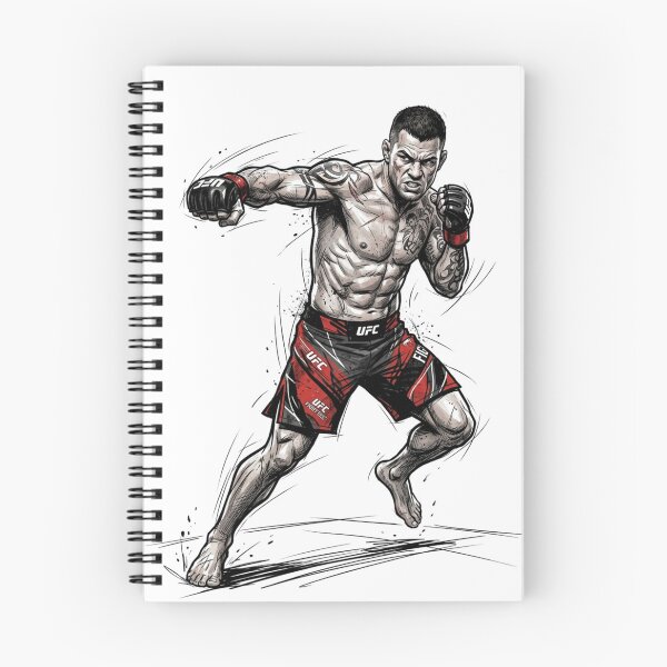 Item preview, MMA Fighter Punching Dynamic Illustration - UFC Martial Arts Art designed and sold by annaarthk.