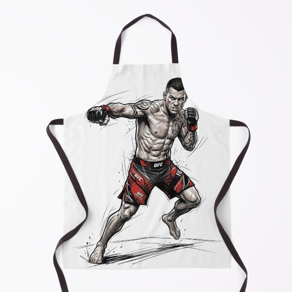 Item preview, MMA Fighter Punching Dynamic Illustration - UFC Martial Arts Art designed and sold by annaarthk.
