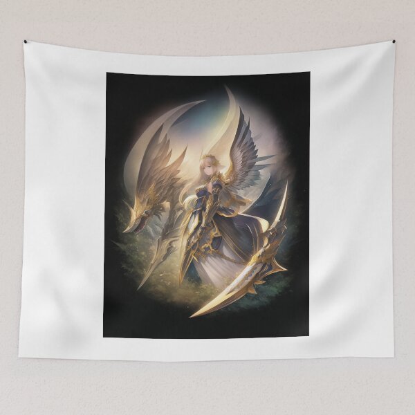 Item preview, Digital Art - Modern Angelic Figure, Detailed Fantasy Illustration designed and sold by AnimeShin.
