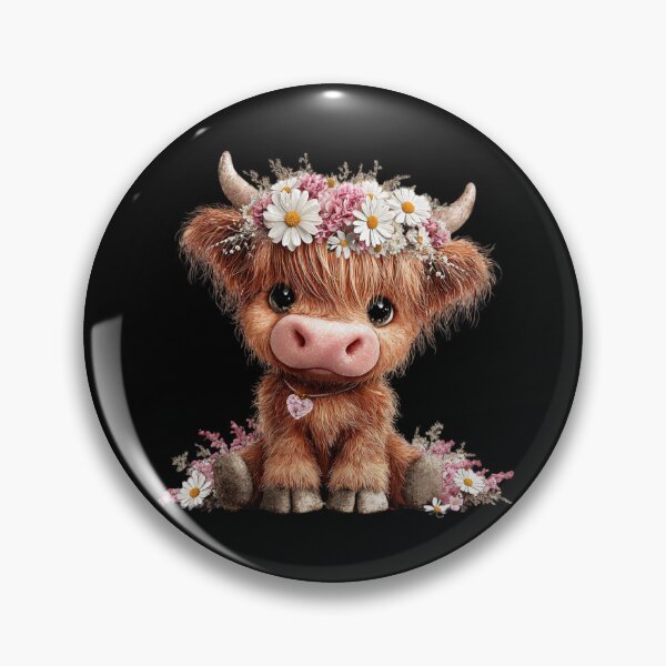 Item preview, Adorable Floral Crowned Calf designed and sold by perijun.