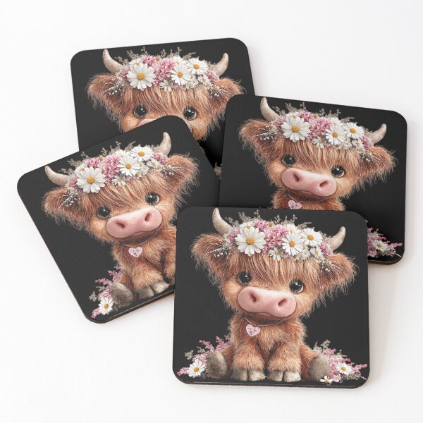 Item preview, Adorable Floral Crowned Calf designed and sold by perijun.