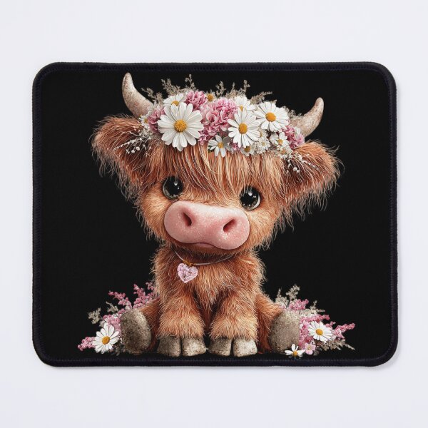 Item preview, Adorable Floral Crowned Calf designed and sold by perijun.