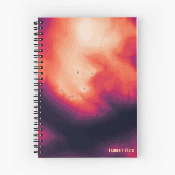 Item preview, Langdale Pike's Colourful Contours (version 1) designed and sold by LazloWoodbine.