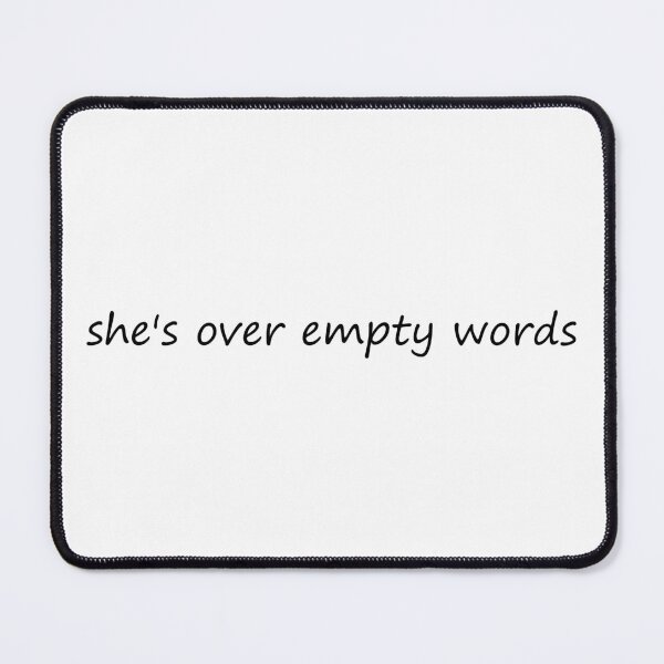 Item preview, Empty Words designed and sold by cdanziger.