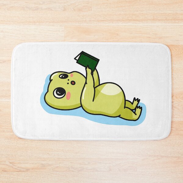 Item preview, Book lover Frog designed and sold by KatikPru.