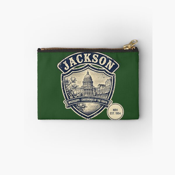 Item preview, Retro Jackson Mississippi Crossroads of the South plaque designed and sold by Normandy Road Heritage.