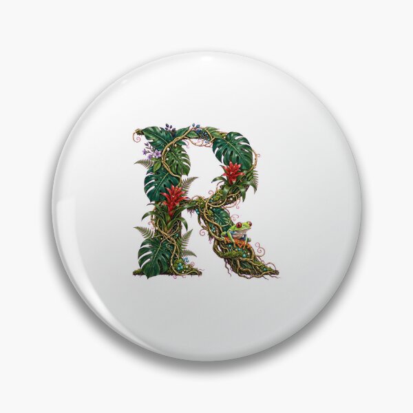 Item preview, Letter R - The Leap of the Night Jungle designed and sold by FantasyPearl.