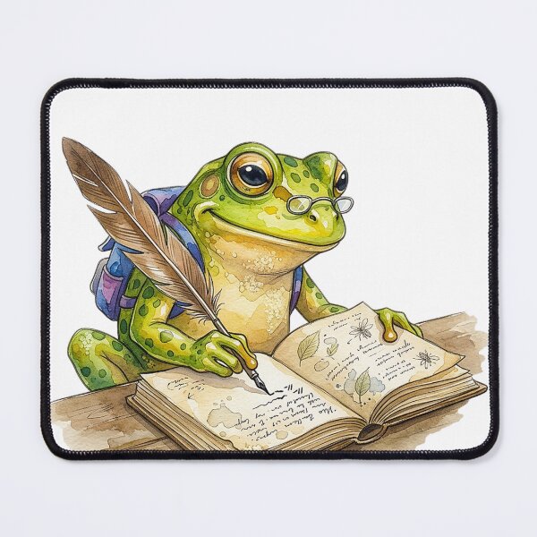 Item preview, Science Frog. Smart, hardworking. Making history. designed and sold by Curious Frog.
