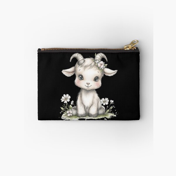 Item preview, Adorable cabrita con flores designed and sold by perijun.