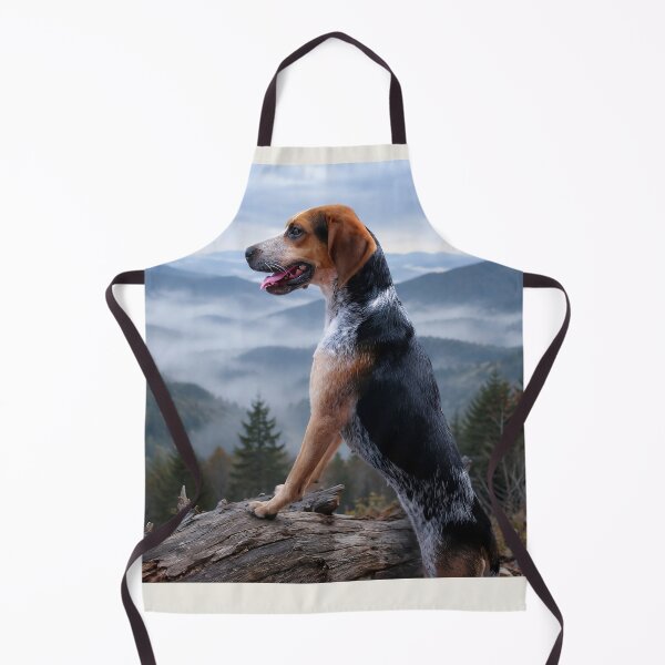 Item preview, Smoky Mountain Scent Hound Bluetick Coonhound Print designed and sold by RescueHeart10.