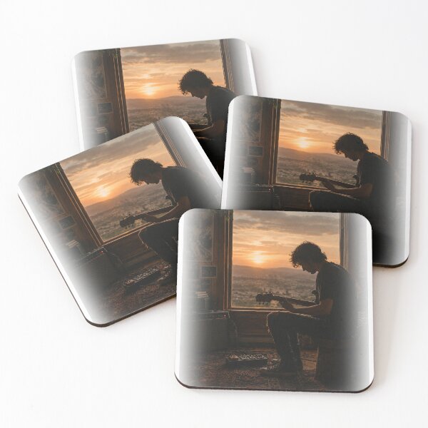Item preview, Guitar Is Therapy at Sunset designed and sold by SkyrishStudios.