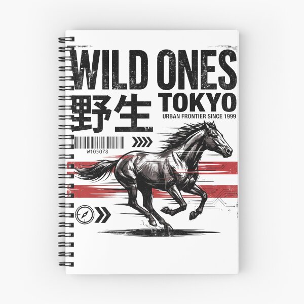 Item preview, Wild Ones Tokyo — Urban Streetwear Horse Graphic v1 designed and sold by CornishPixiPony.