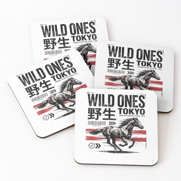 Item preview, Wild Ones Tokyo — Urban Streetwear Horse Graphic v1 designed and sold by CornishPixiPony.