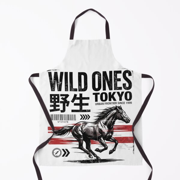 Item preview, Wild Ones Tokyo — Urban Streetwear Horse Graphic v1 designed and sold by CornishPixiPony.