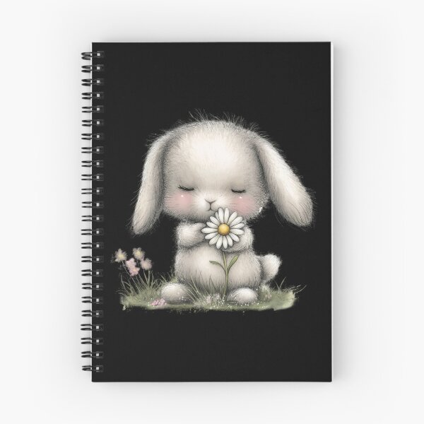 Item preview, Adorable Bunny with a Daisy designed and sold by perijun.